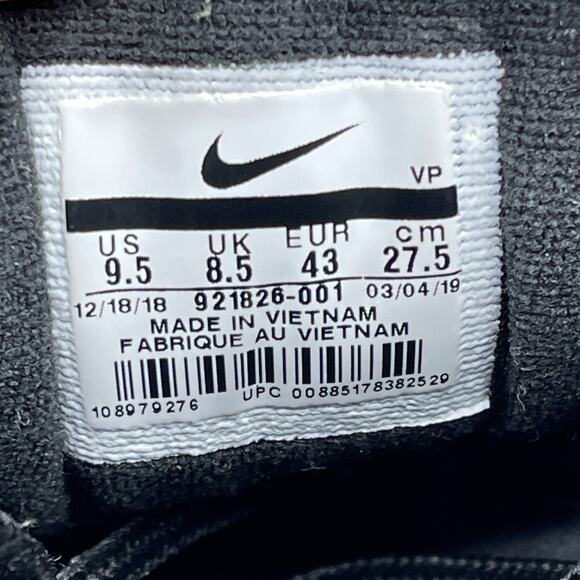 Nike Air Max 97 Shoes Mens Size 9.5 Black Running Comfort Walking Gym Sneakers - Picture 8 of 8